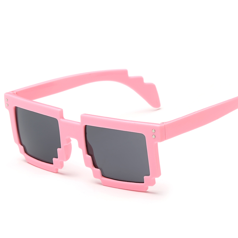 

Laura Fairy Fashion Style Pixels Design Frame Sun Glasses Women Men Steampunk Sunglasses Brand lunettes de soleil homme