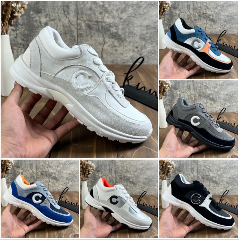 

Fashion Top Quality Designer shoes real leather Handmade Multicolor Gradient Technical sneakers women famous shoe Trainers bagshoe1978 56, #14
