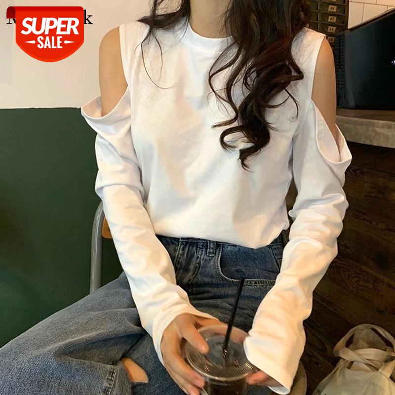 

Plus Size Long Sleeve Shirt Women Korean Off Shoulder Tops Cotton White Womens Blouse Casual Elegant Dames Blouse Blusas 11825 #Nd2I