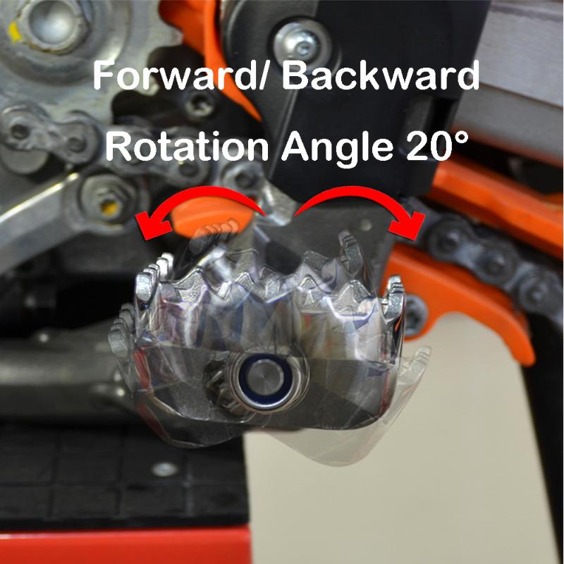 

For R1150GS R1250GS R1200GS Stainless Steel Foot Pegs ADVENTURE F/G650GS F700 F800GS F650 FootRest Footpegs Foot rest