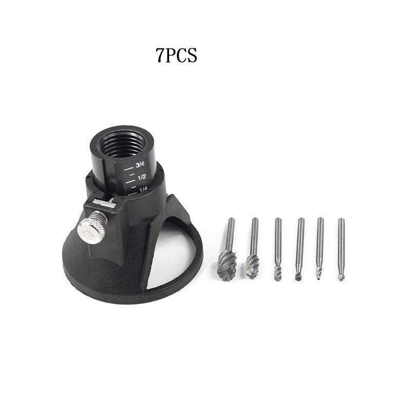 

7/11 Set CNC Electric Grinding Accessories Mini Locator Horn Cover Electric Rectifier Model Holder With Drill Bit M18×2 68*60mm