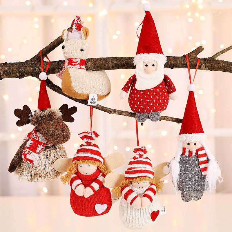 

Navidad 2019 Plush Angel Pendant Innovative Christmas Tree Decorations Closet Hanging Ornaments Christmas Decorations for Home1