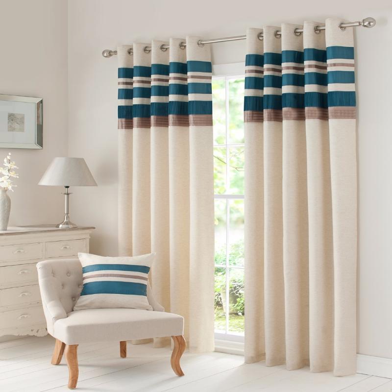 

Gyrohome Patchwork finished products ultra wide Full lining top grommets Satin patching curtains,2 Colors Alternative GYC2005, Blue