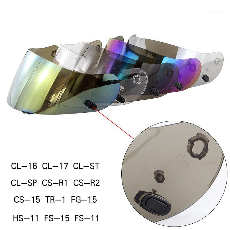 

Motorcycle Anti-scratch Wind Shield Helmet Lens Visor Full Face Fit for CL-16 CL-17 CL-ST CL-SP CS-R1 CS-R21