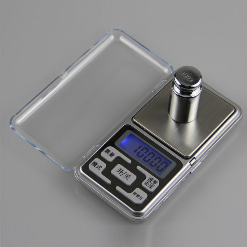 

Mini Digital Scales Electronic LCD Display Precision Jewelry Scales Pocket Scale Balance For Gold Sterling 500g X0.01g