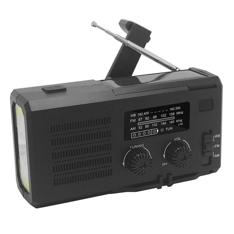 

D6 Solar Radio Emergency Hand-Crank Radio Multifunctional Reading Lamp