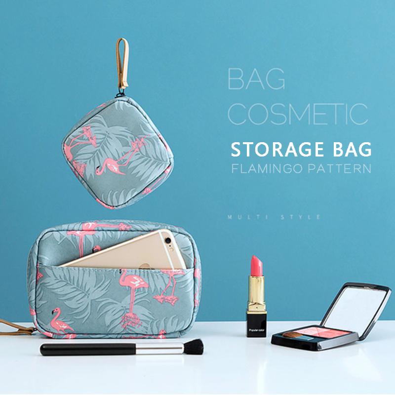 

Portable Travel Cosmetic Bags Mini Lipstick Bag Women Toiletries Organizer Makeup Bag Waterproof Female Storage Make Up Cases