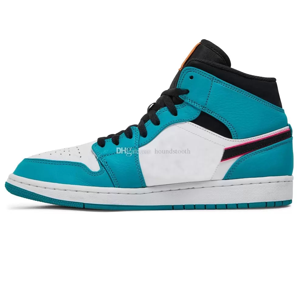 

Jumpman 1 Mid SE South Beach Basketball shoes 1s Sneakers 852542 306, Grey camo