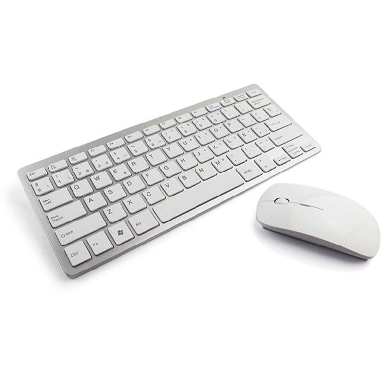 

2.4G Mini Portable Wireless Keyboard and Mouse Mice Set Waterproof for Computer