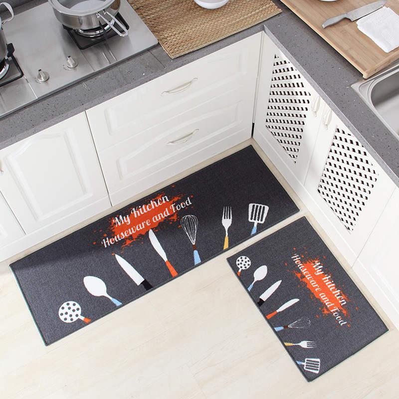 

Modern Kitchen Mat Anti-slip Area Rugs Living Room Bathroom Balcony Bathroom Carpet Doormat Bath Mats Bedroom Tapete Porch Mat1, 55