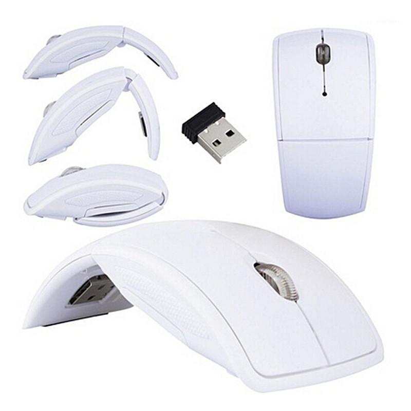 

2.4G Optical Foldable Wireless Mouse Cordless Mice USB Folding Mouse Receiver1