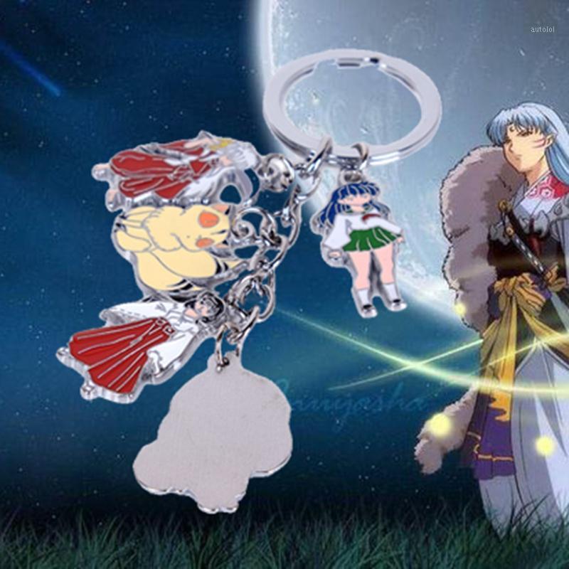 

Hot Anime Inuyasha Key Chain Key Ring Phone Charm Pendant Strap Cosplay Prop1