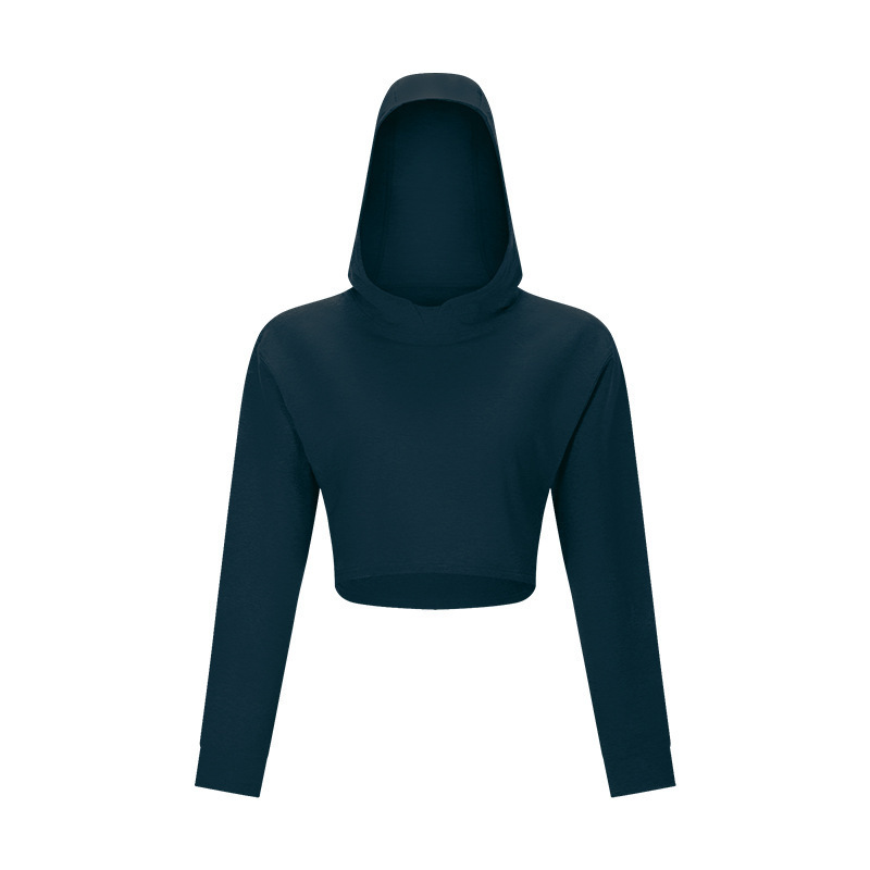 

Women's Hoodies lululwem Sweatshirts Gym Clothes Women Hoodie Jacket Cotton Short opening Yoga Clothing Outdoor Running Fitness Shirt Workout 2023 Sport Long-slee, Black