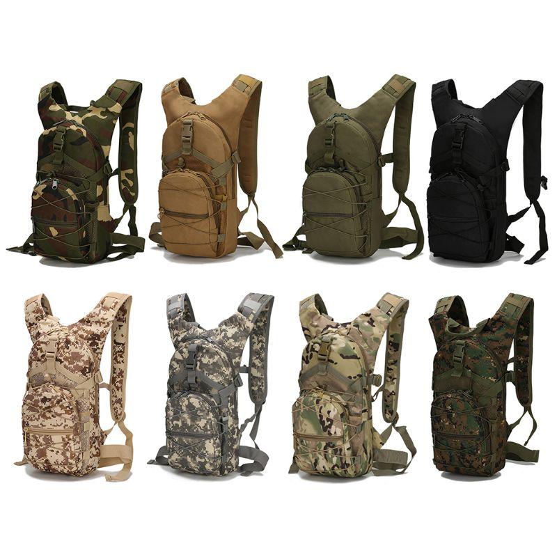 

Backpack Camouflage Rucksack Bags Waterproof Less Than 20L for Outdoor Sport Hiking Camping Hunting Traveling Men C90E, Clear