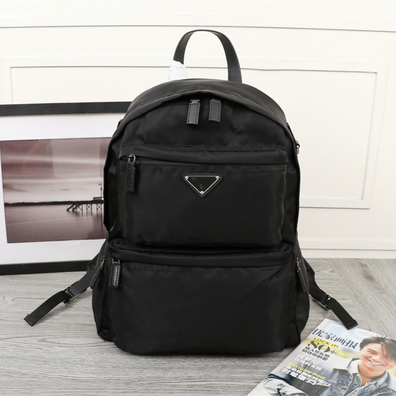 

P home men Backpack Style parachute nylon tarps casual canvas Fashion Bags short business trip backpacks wallet and handbag, Make up the difference