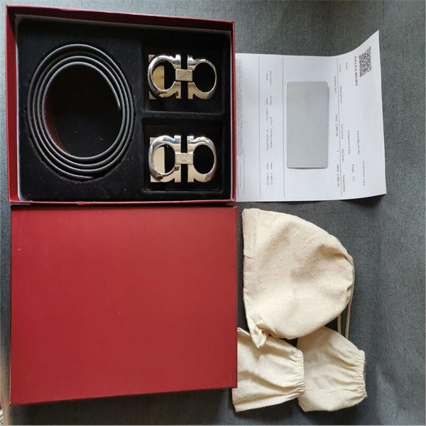 

mens designers belt male belts mens snake belt women casual jeans business belt,gold silver black smooth buckle female belt with Box