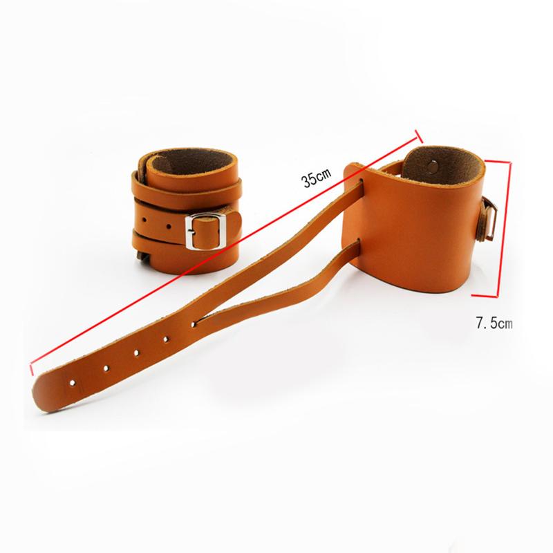 

Sports Wristband Wrist Brace Support Gym Weight Lifting Strap Wrap Cowhide wristband