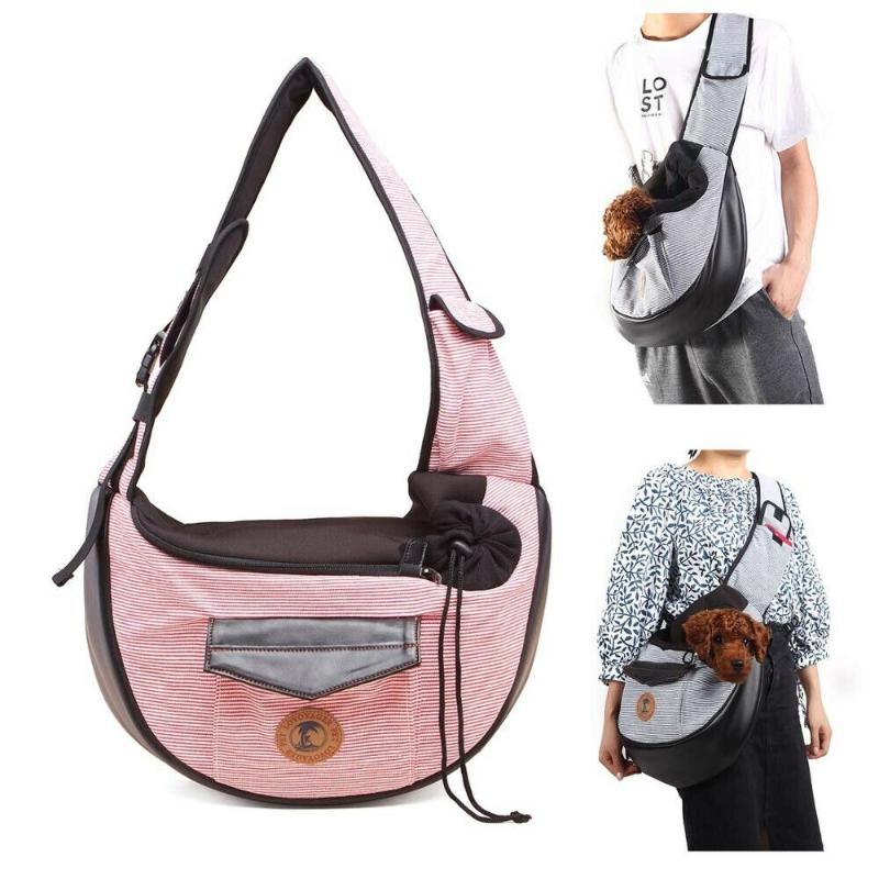 

Pet Shoulder Carry Bag Puppy Cat Dog Travel Sling Backpack Tote Portable Handbag