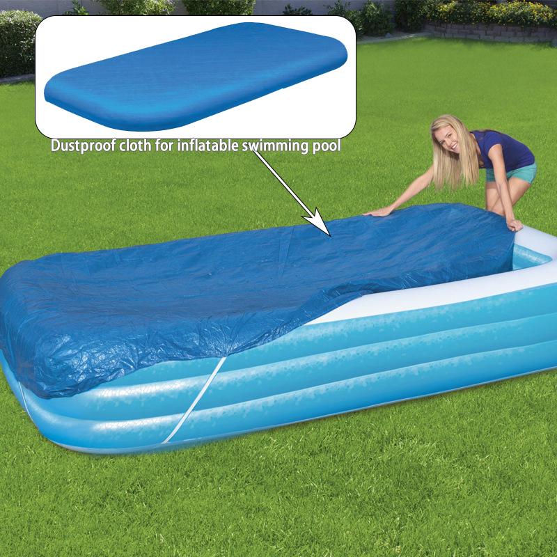 

Pool & Accessories Ly Rectangular Cover Rainproof Windproof Dust Resistant Sun Protection For Swimming