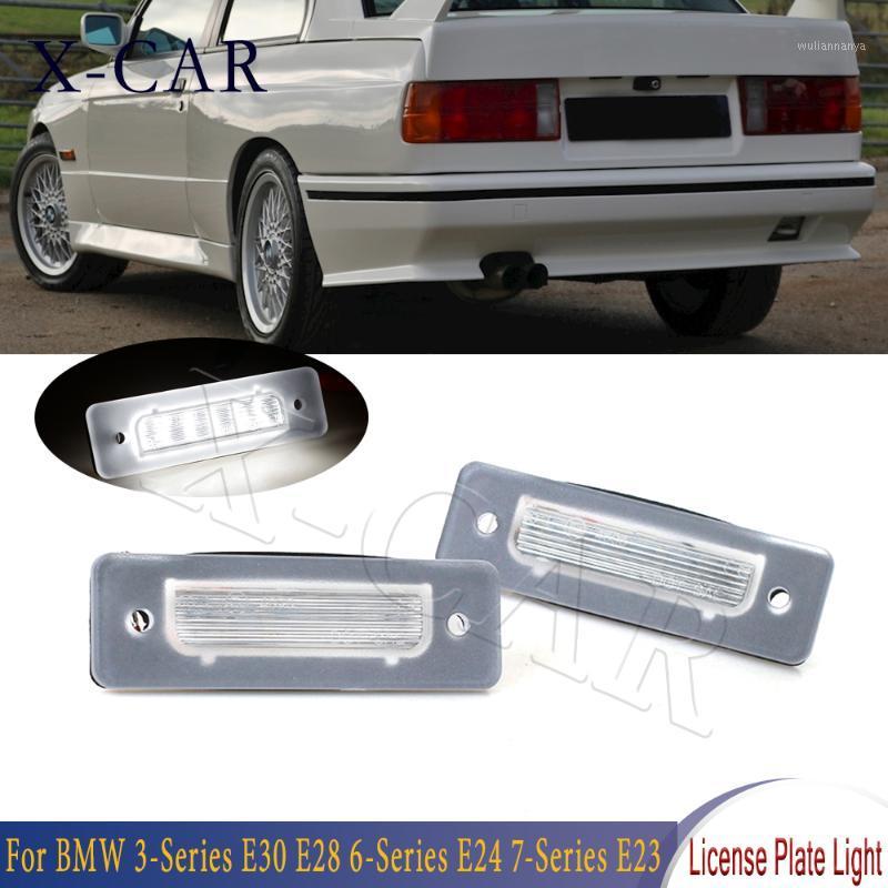 

Emergency Lights X-CAR APair LED License Plate Light For 3-Series E30 5-Series E12 E28 6-Series E24 7-Series E23 M1 E26 Z1 Roadstes