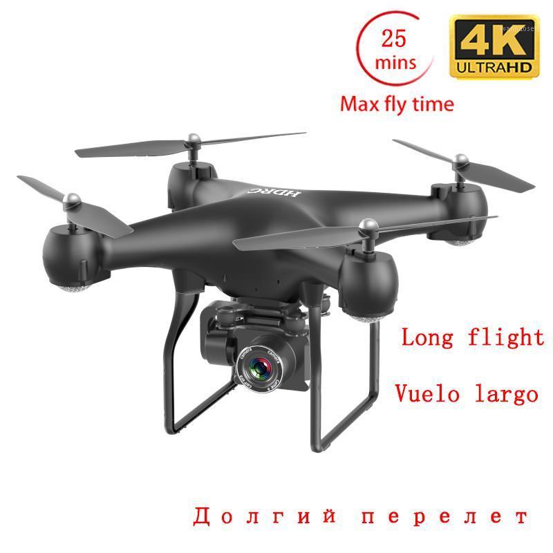 

Drone 4k 25minutes 1080P Radio-Controlled Rc Helicopter Selfie Drone Quadrocopter Rc With Camera Hd Wifi Fpv Black White1