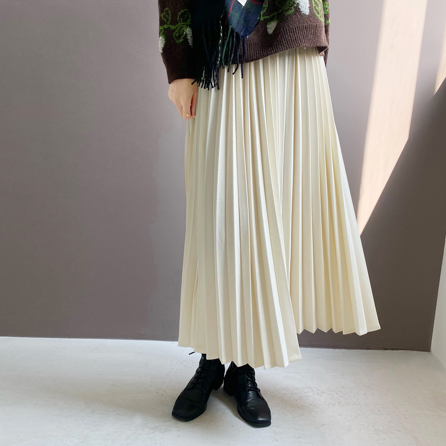 

2021 New Spring High Waist Pure Color Autumn Knitted A-line Long Chic Women Casual Skirt Faldas Jupe Femme Saia Fjsi, Yellow
