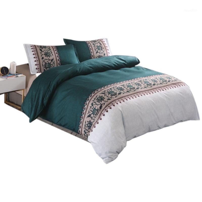 

3D Boho Bedding Printed Comforter Sets King Twin Size Bed Linen Duvet Cover Sheet Set Home Textiles1, As shown