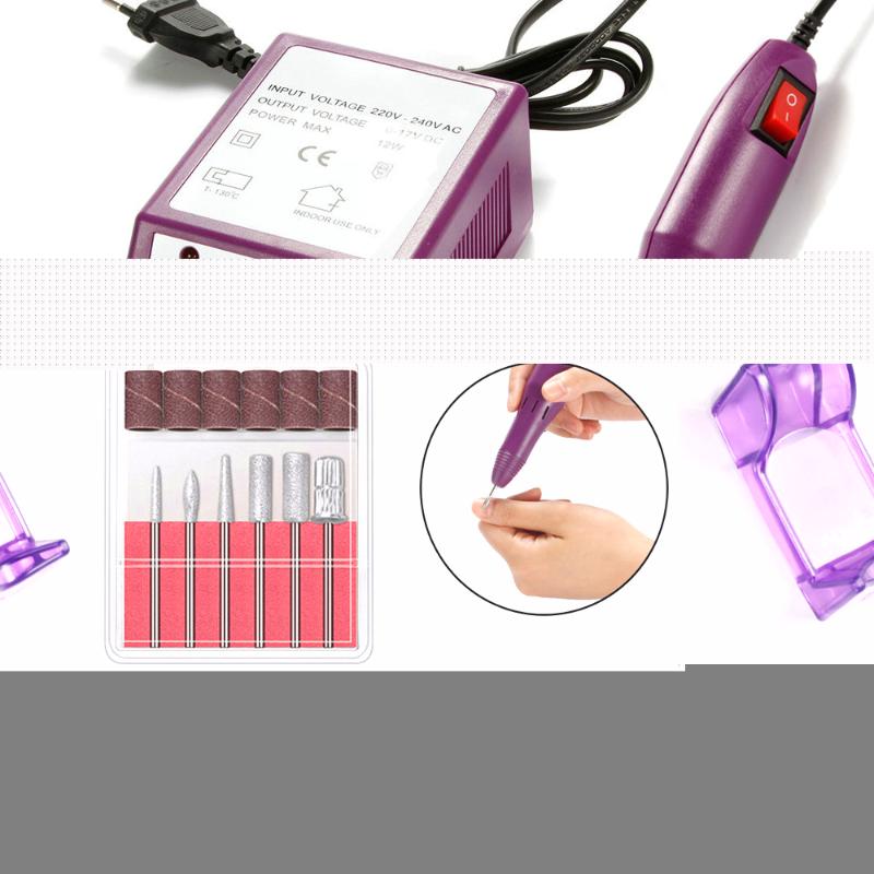 

20000 RPM Electric Nail Drill Bits Set Manicure Machine Mill Cutter for Manicure Nail Art Tools Gel Polish Grind Pedicure File