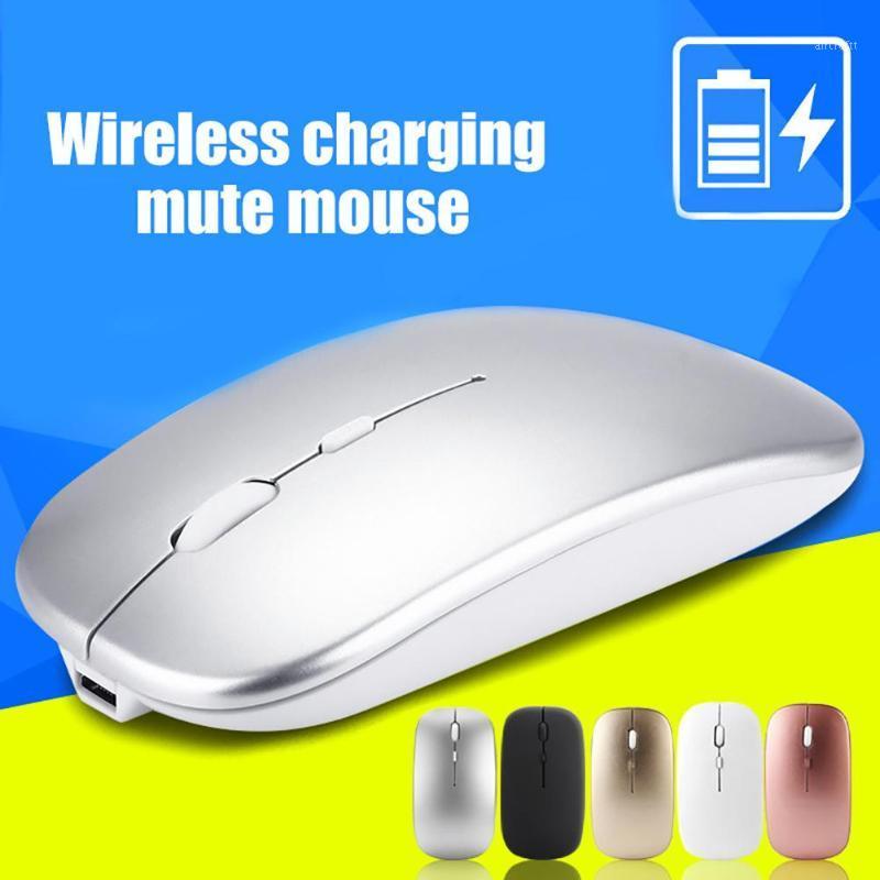 

Universal Ultra-thin Rechargeable Mute Wireless Mouse for Notebook Computer PC1