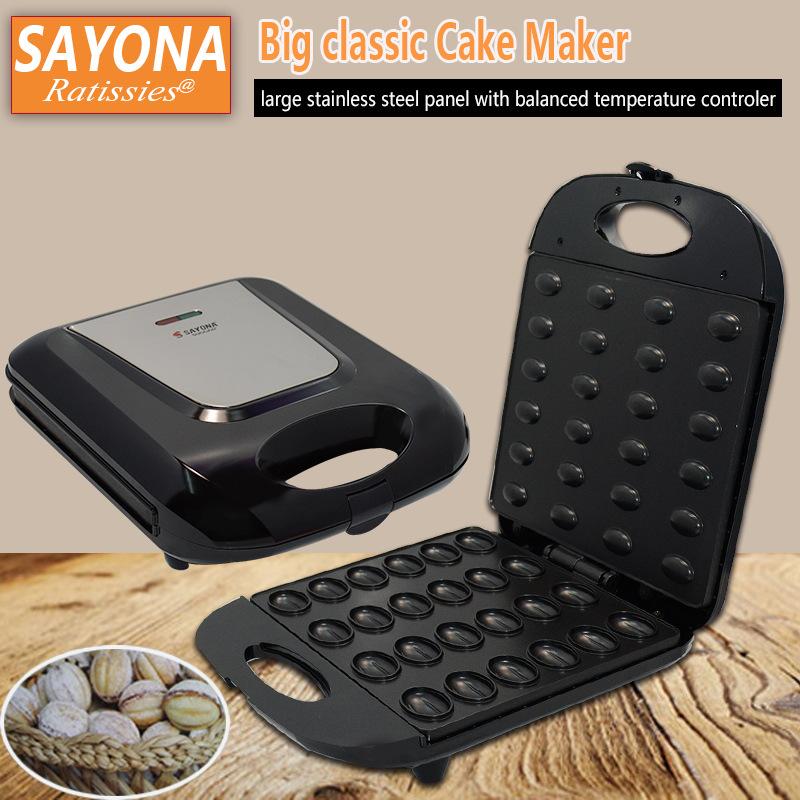 

Large household nut machine nut machine frying pan cake sandwich baking donuts maker
