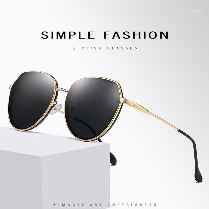 

Sunglasses Women Polarized Cat Eye Sun Glasses Metal Frame Elegant Ladies Fashion Rays Brand Designer Eyeglasses Accessories1