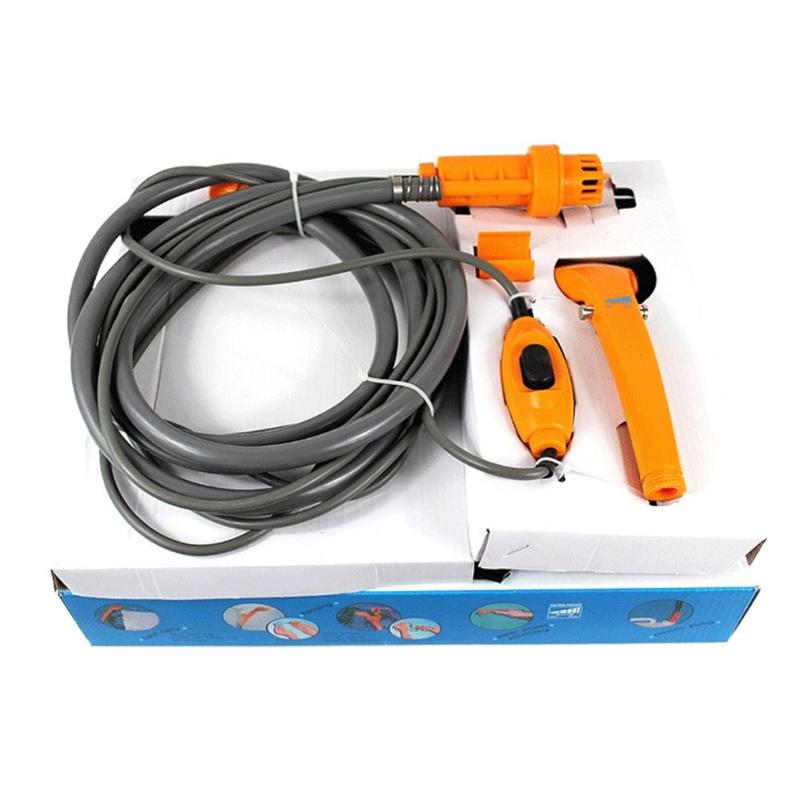

New 12V Portable Mini Easy Install Camping Portable Pet Cleaning Travel Hiking Vehicles Washer Universal Sprinkler Outdoor Car