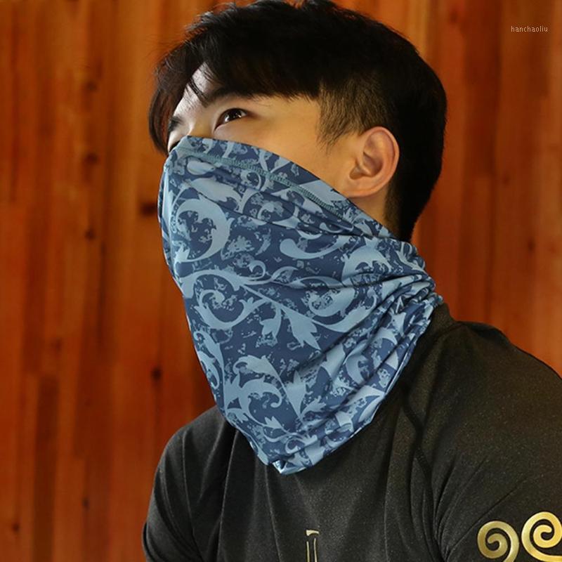 

5Pcs Bandana Neck Gaiters Riding Camping Scarf Summer Cycling Breathable Dust Sun Protection Face Cover Headband Scarf1, 1pc of random color