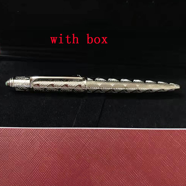 

GIFTPEN luxury pens Limited Edition Metal Rollerball Pen With gems and Red Box As Gift Ball Point, As pictured show