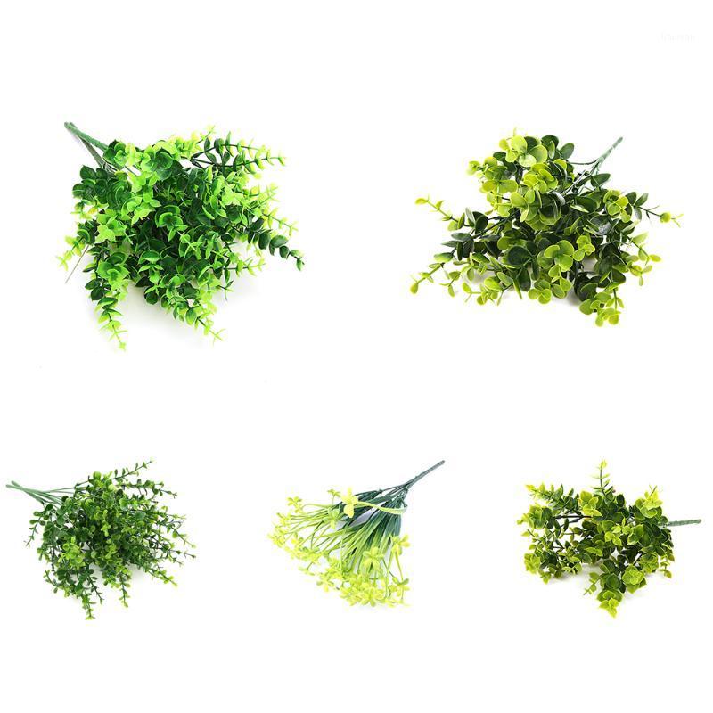 

New Simulation Plant Artificial Grass Potted Plant Green Bonsai Living Room Interior Decor Floret 49 Mesh Plastic Flowers1, Xq3840