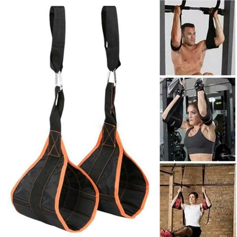 

Ab Slings Abdominal Straps Crunch Weight Lifting Door Hanging Gym Chinning