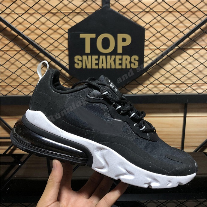 

Wholesale 2022 High Quality Sports 270 React Running Shoes Mens Womens Black White Bauhaus Blue Barely Rose Medium Olive 27C Trainers Sneake, Color 8