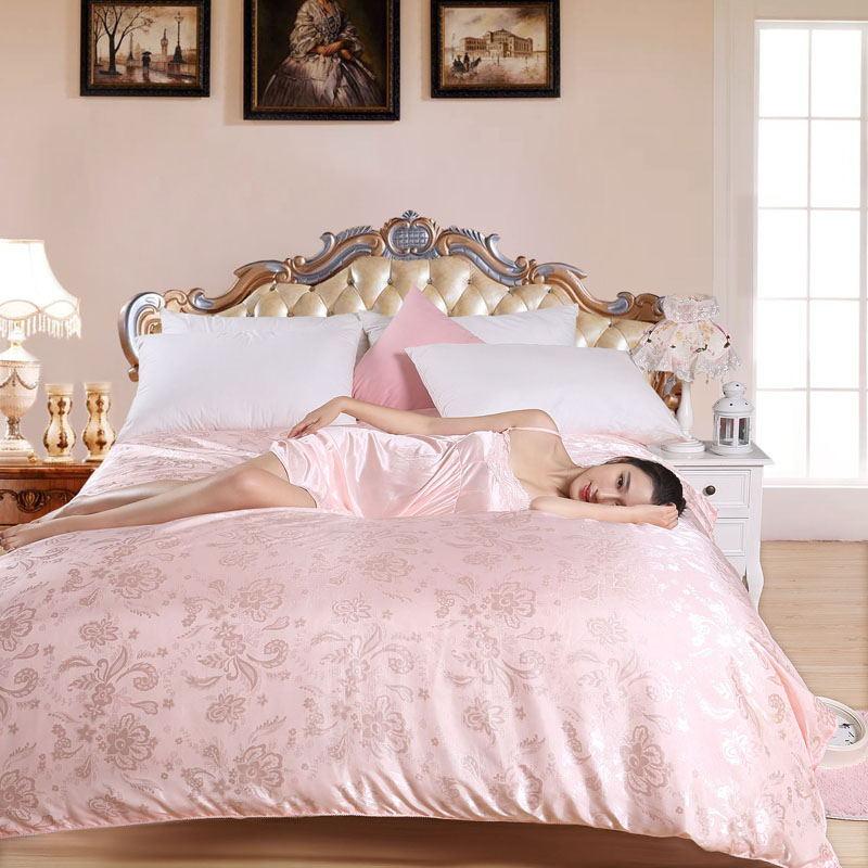 

Natural 100% Mulberry Silk Comforter  Queen Twin size Summer & Winter Duvet/Blanket/Quilt edredom Filler Bedspread Bedding, White
