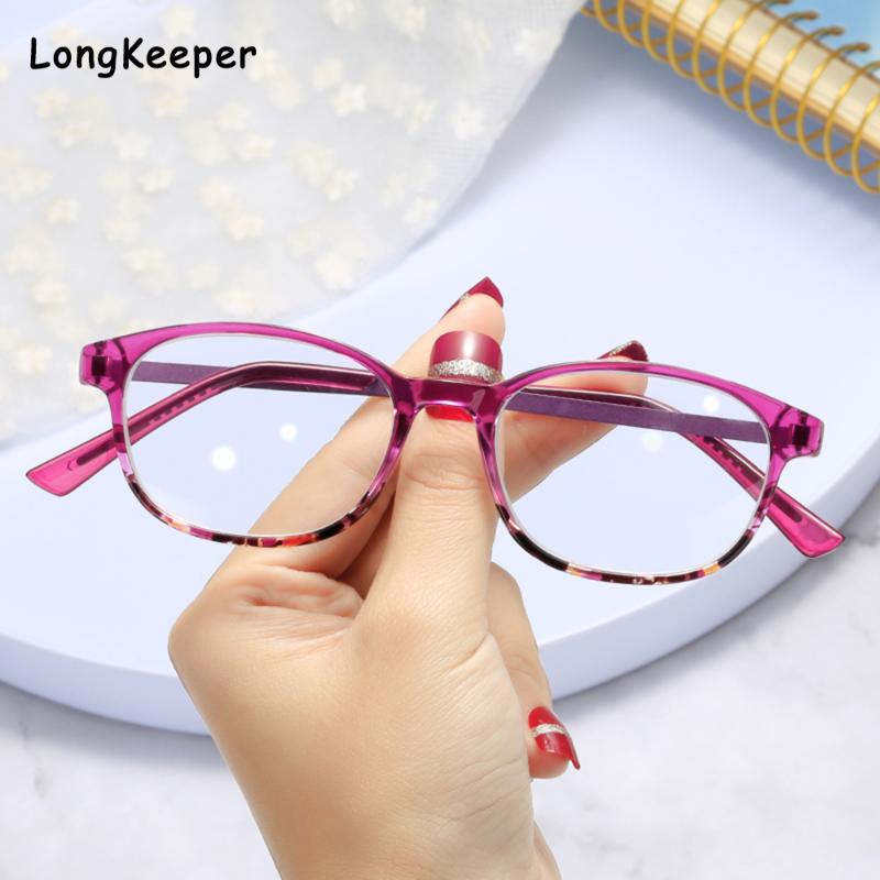 

Fashion Reading Glasses Women Men Blue Light Blocking Eyewear Old People Reading Glasses Diopters +1+3.5 Glass Lens
