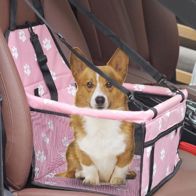 

Pet Travel Carrier Front Bag Mesh Breathable Safety Basket Dog Folding Hammock Handbag Cat Car Seat Dirt Bag Pet Supplies