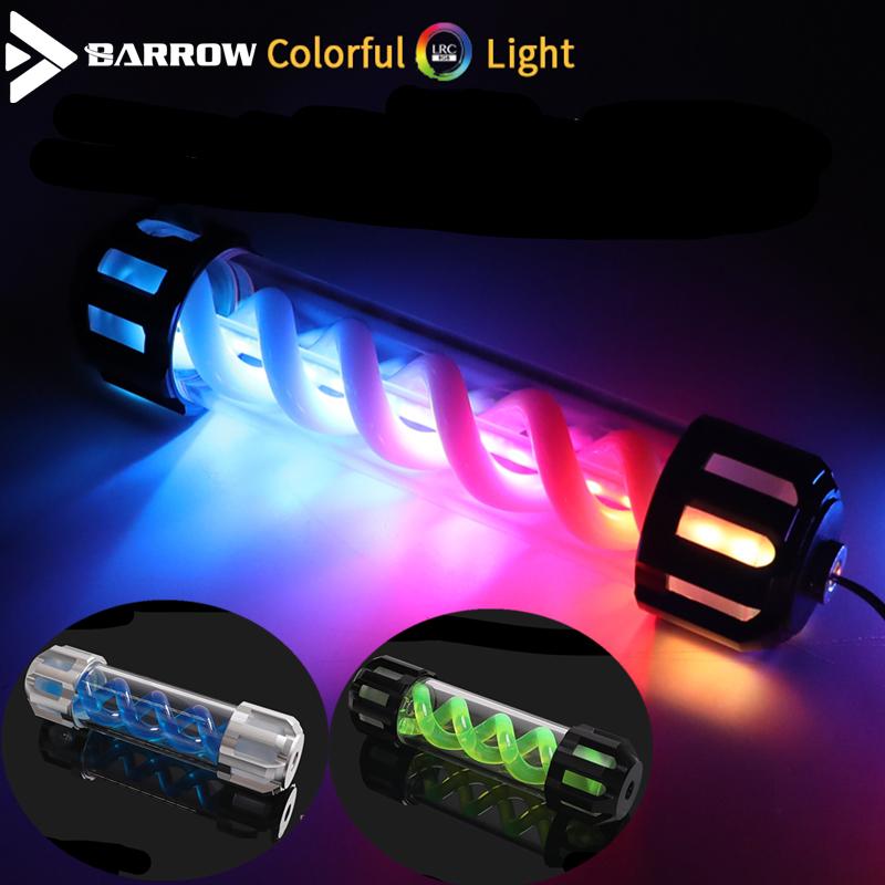 

Barrow DNA cylinder computer case water cooling reservoir LRC 2.0 5V RGB water tank 155/205/255/305mm length /50mm