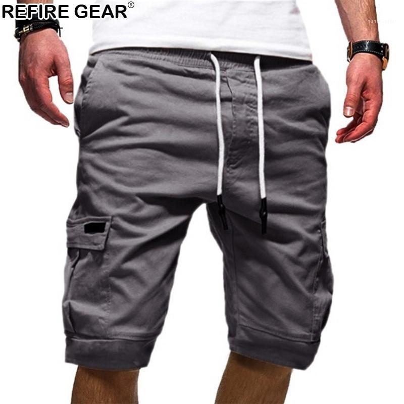 

Refire GEAR Summer Camping Shorts Men Cotton Elastic Breathable Comfortable Shorts Men Hiking Hunting Sport Outdoor Male1, Khaki