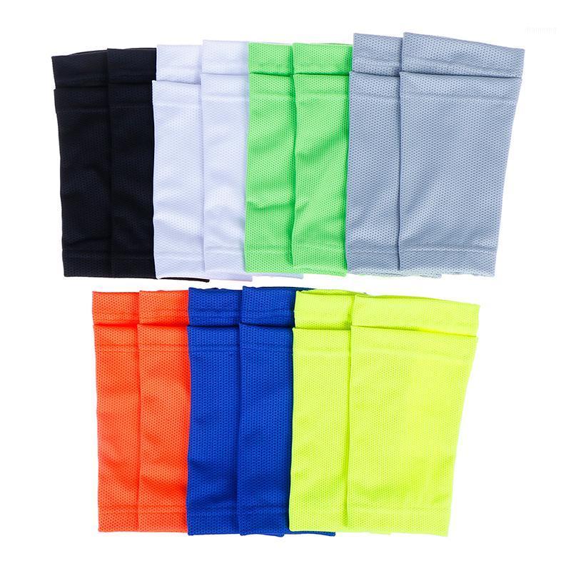 

1 Pair Soccer Protective Socks Shin Guard With Pocket For Football Shin Pads Leg Sleeves Anti-crash Adult Kid Support Sock1, Gn