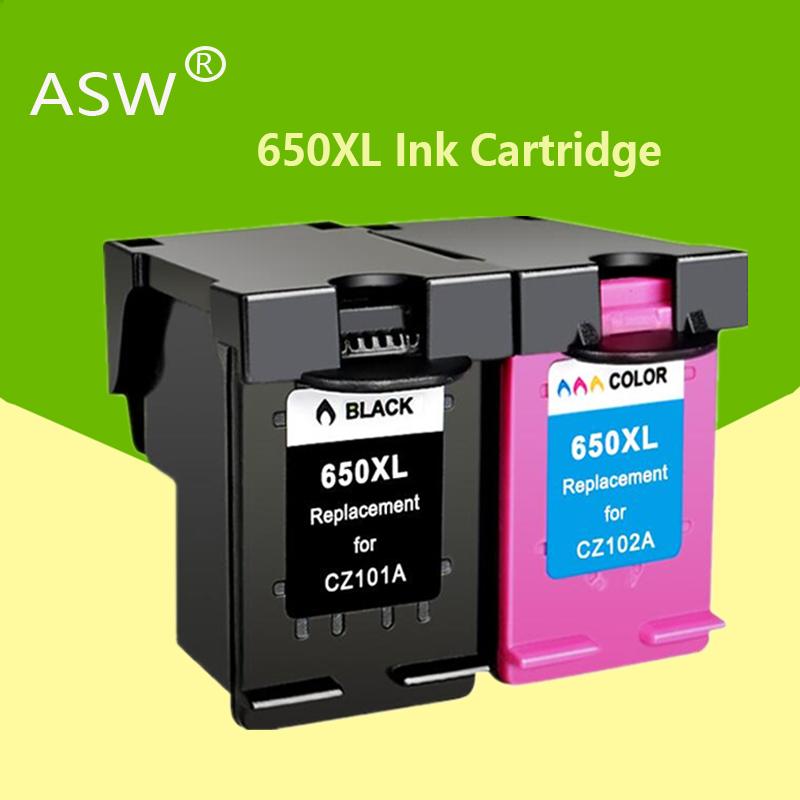 

650XL Compatible Ink Cartridge Replacement for 650 XL for Deskjet 1015 1515 2515 2545 2645 3515 3545 4515 4645 printer
