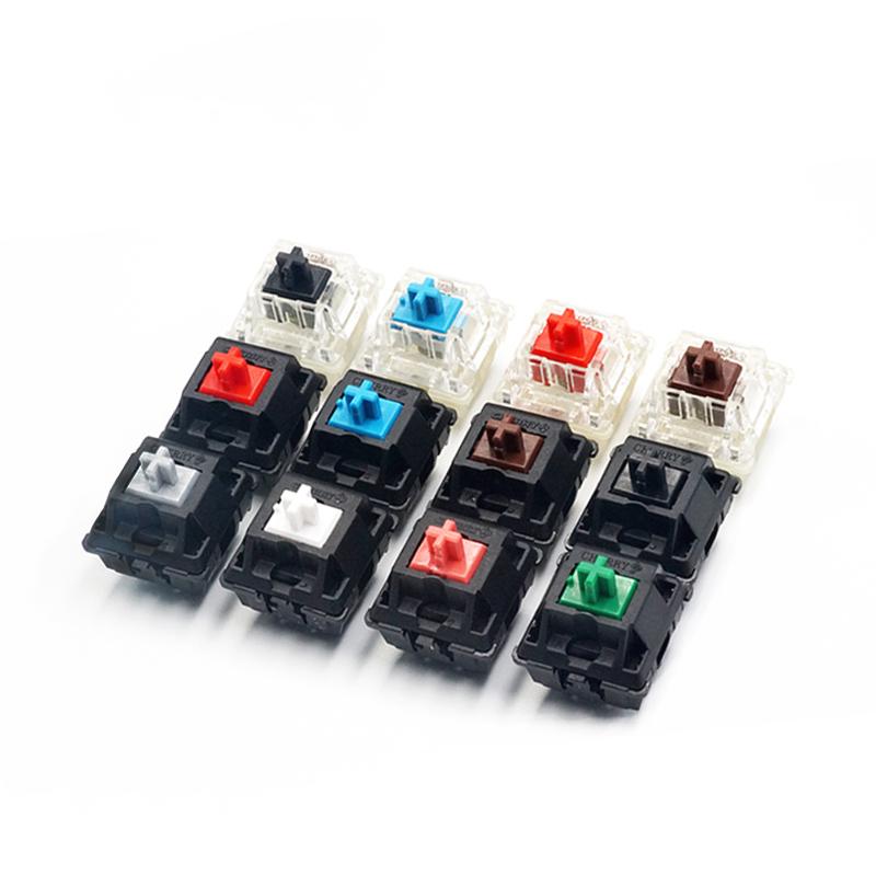 

Original Cherry RGB Switches black red brown blue clear green 3pins Switch for Mechanical Keyboard fit GK61GK64 GH60