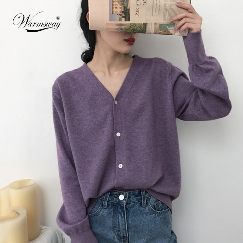 

Plus Size Knitted Thick Cardigan Sweater Autumn Women Simple Solid Bottom Wearing Sweater Fashion Cardigan For Female C-112 201203, Pink