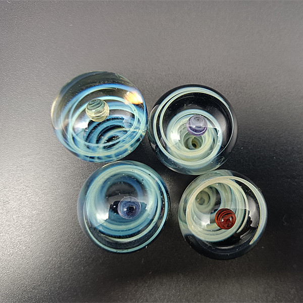 

BOOM QUARTZ 23mm terp slurper marble caps/universe balls/terp pearls for 20mm&25mm quartz banger
