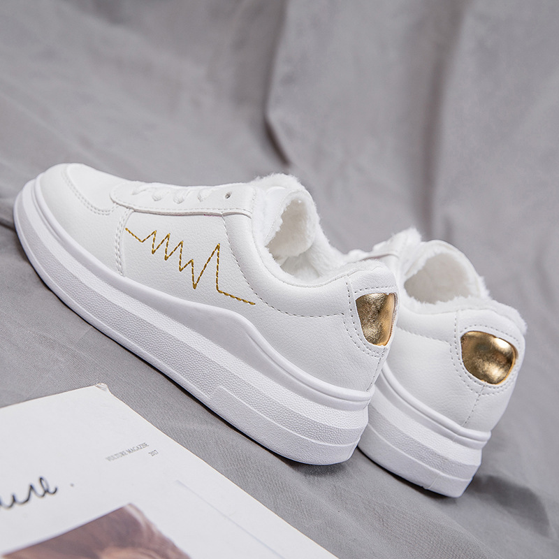 

2021 The New and New Winter Addition to Fashion Women's Female Shoes White Loxq, A2