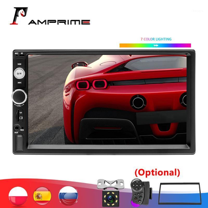 

AMPrime 2 Din Car Radio 7" Radio Coche Mirrorlink Car Multimedia player Bluetooth USB Backup Monitor Auto 2din Autoradio1