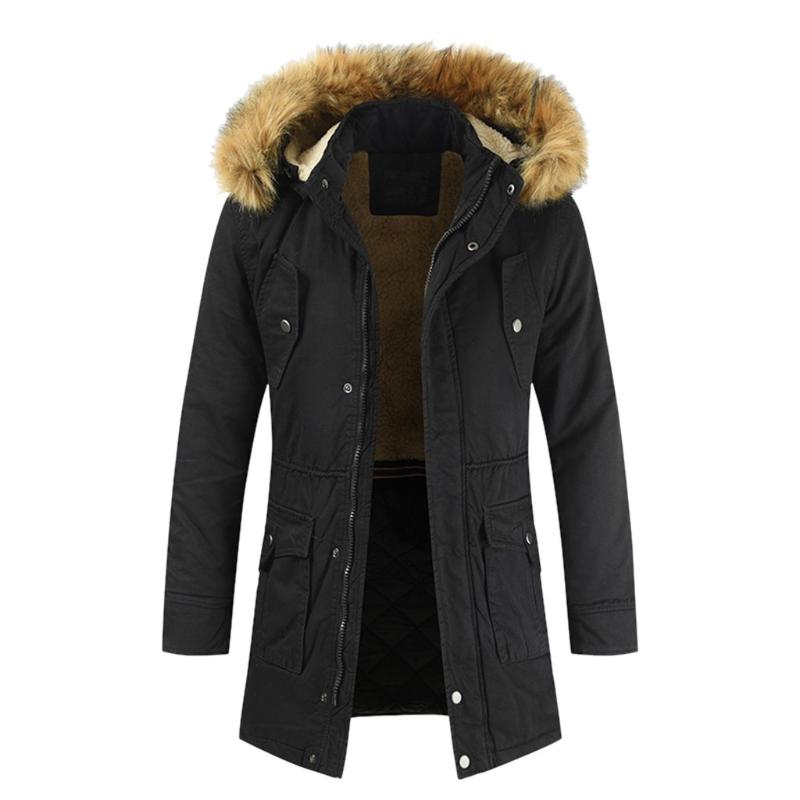 

Mens Winter Business Parkas Men Luxury Outwear Waterproof Black Parka Coat Plus Size Jackets Men Outwear Down Parka